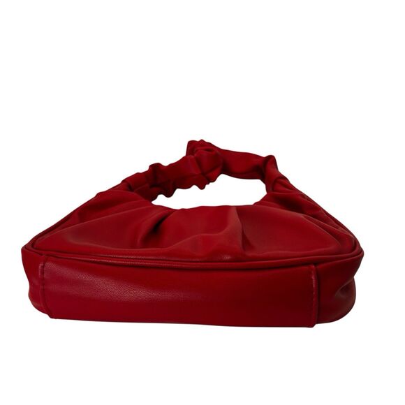 Olivia & Kate Coral Small Baguette Vegan Leather Handbag NWOT - Picture 9 of 9